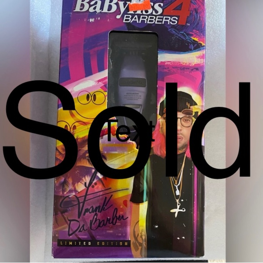BaByliss Pro Influencer
Limited Edition Metal
Lithium Outlining
Trimmer - Frank